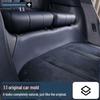 Jike 9X Leather Anti-Kick Pads for Third-Row Seats: Scratch Protection & Interior Enhancement.