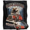 JQ Licensing Rle Truck Drivers Keep America Running Silky Supersoft Blanket