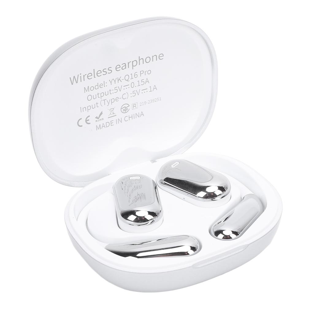 LCD-Touchscreen 3-in-1-Sprachübersetzer-Ohrhörer Bluetooth 5.4 mit APP IPX6 Wasserbeständige KI