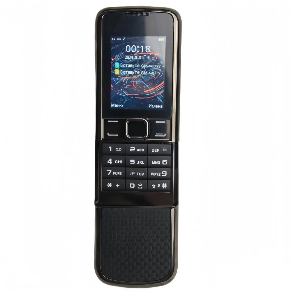 8800A 2G Slide Phone: Simple Keypad for Seniors and Students, Ideal As a Functional Backup.