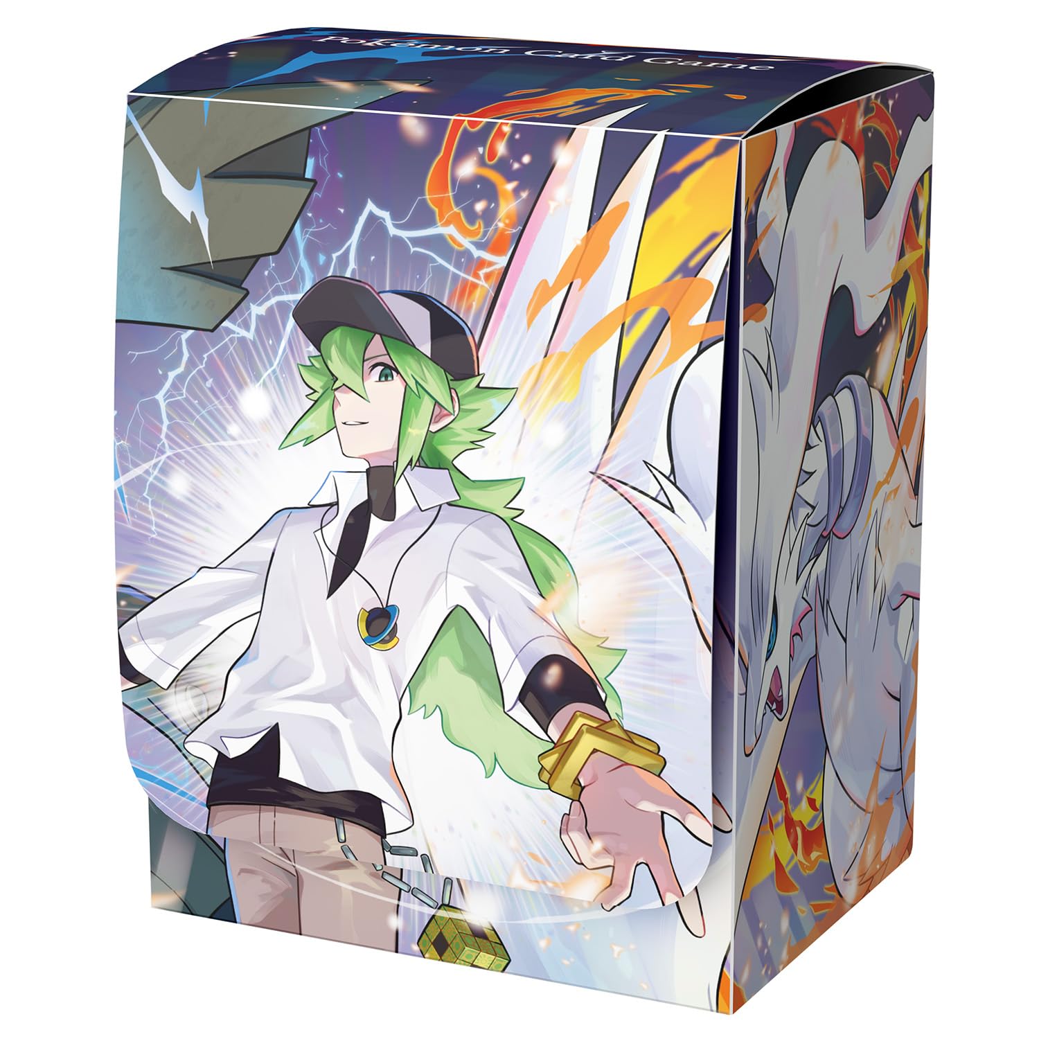 Pokemon Center Original Card Game Deck Case N Reshiram Zekrom