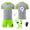 Kids Sportswear - Man City Away Jersey 2025/2026 Haaland 9, Grey, Polyester