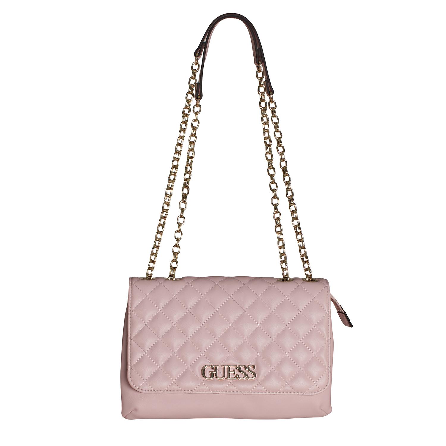 Bandolera Mediana con Solapa ALAZNE HWALAZ-P3521 para Mujer TU color rosa