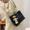 Class Tote Bag Women's New Trendy High-end Shoulder Bag Large Capacity Fashionable Versatile Commuter Bag