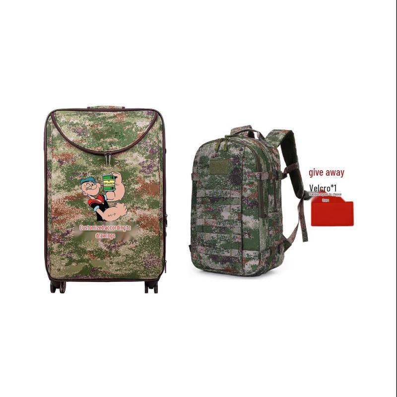 Camouflage Waterproof Travel Luggage Set