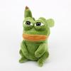 Creative Comfortable Touch PP Cotton Filling Frog Stuffed Doll Boys Girls 3D Green Plush Toy Home Use