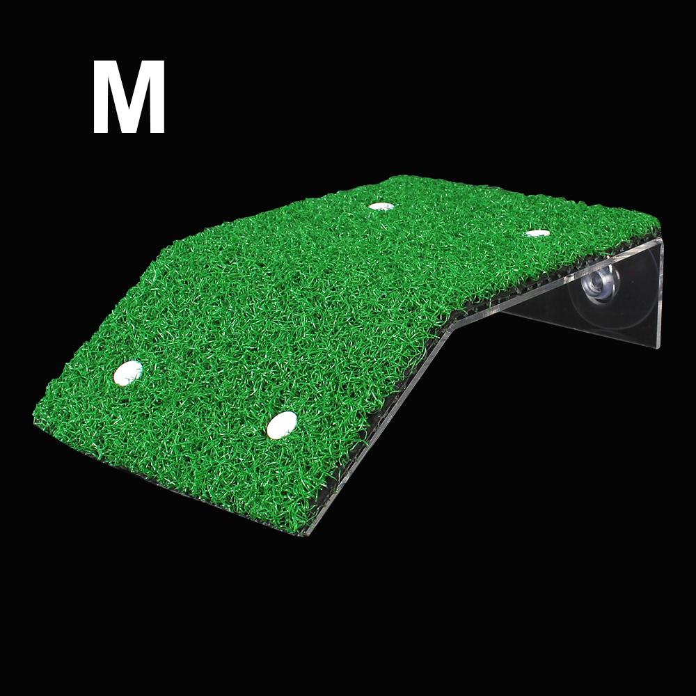 Aquarium Dekoration Saugnapf Schildkröte Kletterleiter Schildkröte Sonnenplattform Simulierte Rasenlandschaftsgestaltung Trocknen Schwimmend