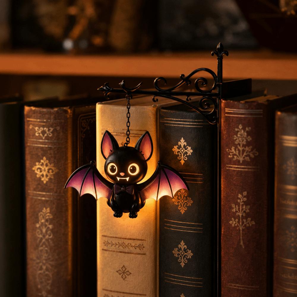 Vintage Style Bookshelf Lamp LED Light Soft Warm Light Bookshelf Light Compact Delicate Structure Non-Glare Illumination