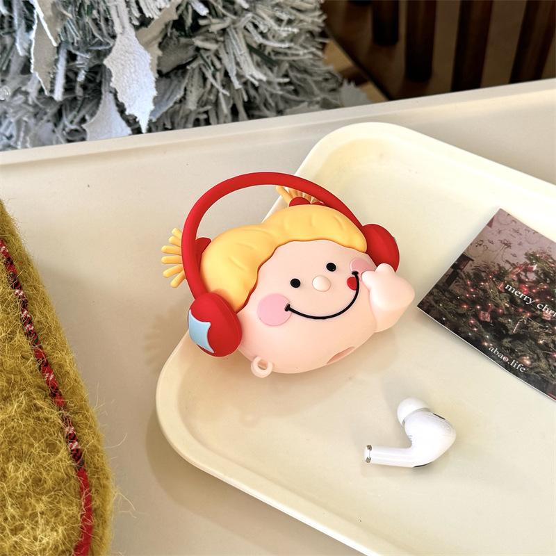 Stereo coco sauce for AirPods 1 apple bluetooth wireless headset cover 1/1/1 generation pro1 silicone creative