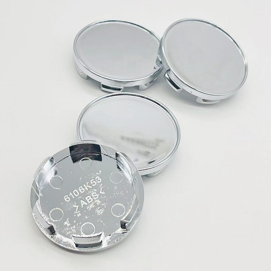 4pcs 53mm ( 48mm I.D) Car Wheel Center Caps Rim Hubcap Centre Cover Accessories