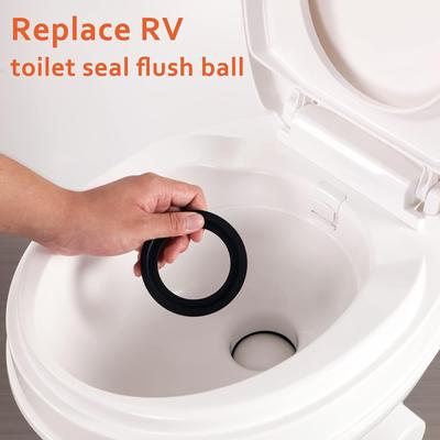 Náhradní díl těsnění WC RV 385311658 Pro řady 300/310/320 Obytný vůz a Kempingové WC Těsnění Gumové těsnění