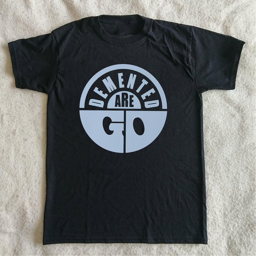Demented Are Go Футболка с базовым логотипом Размер S-5XL Унисекс Футболка XXXXL