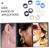 Beavorty 10 Pcs Silicone Ear Gauges Flexible Ear Tunnels Soft Expanders Lightweight Comfortable for Women Men Daily & Party