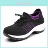Womens Casual Sneakers With Breathable Mesh And Platform Heel For Summer Walks