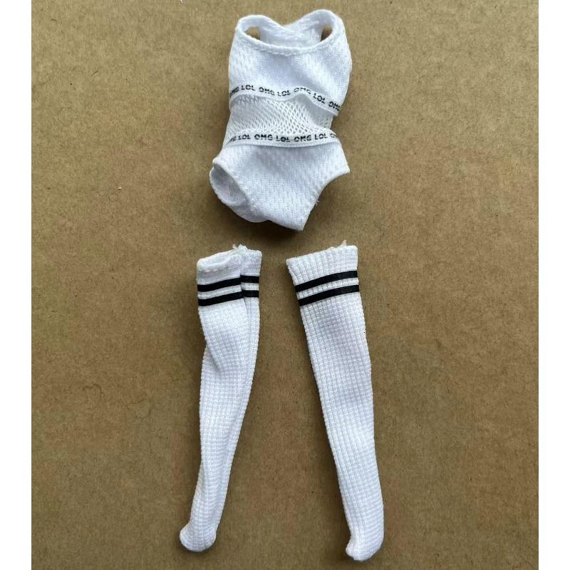 Big Fashion Doll Clothes Jacket Pants Dress Socks Colorful Doll Decor Accessories DIY Doll Dressing Parts