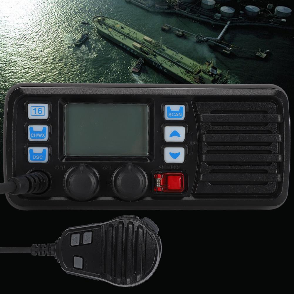 RS-507M Mobile Marine Boat Radio VHF Weather Channel External GPS Receiver