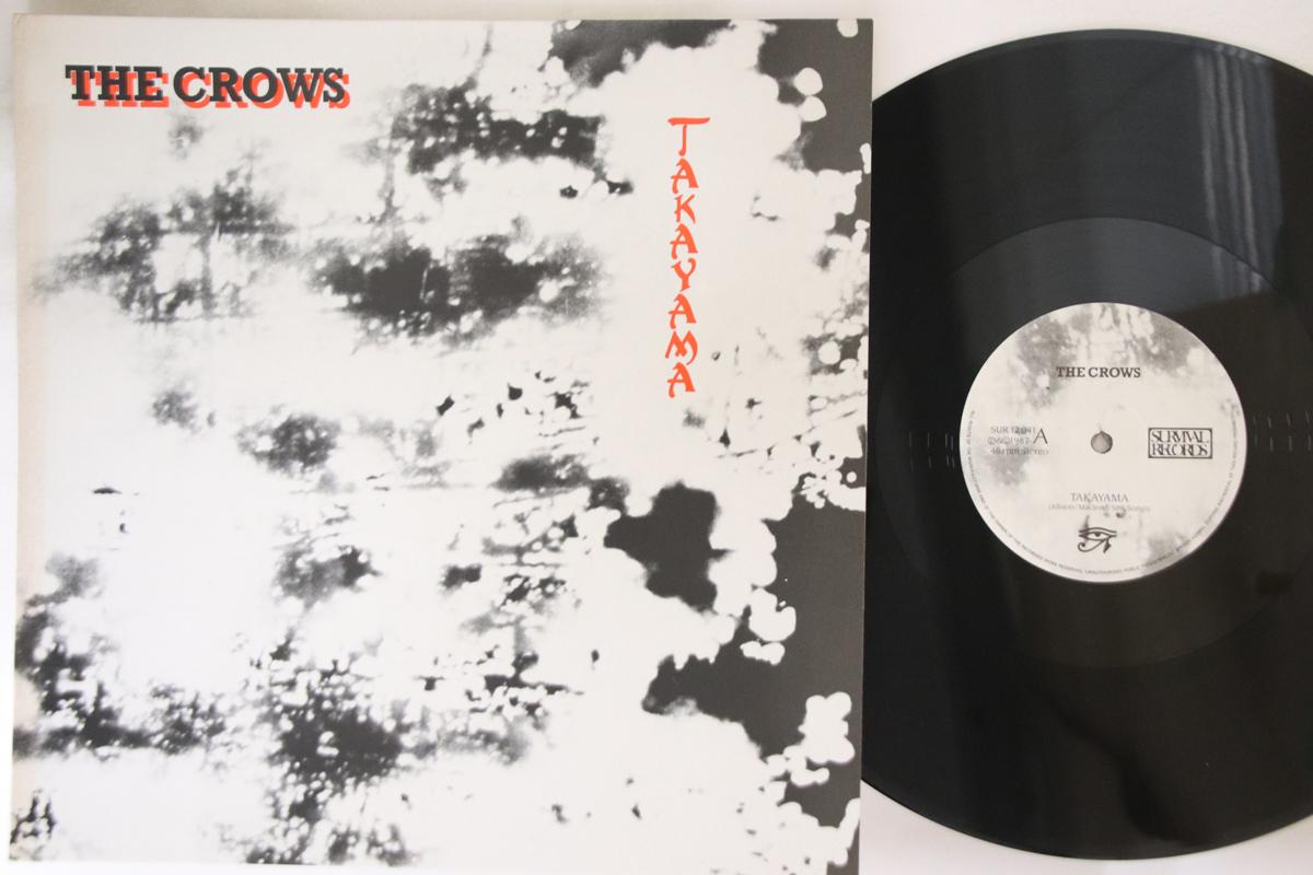 

12inch Record CROWS - Takayama SUR12041 SURVIVAL 1987 UK Rock Used