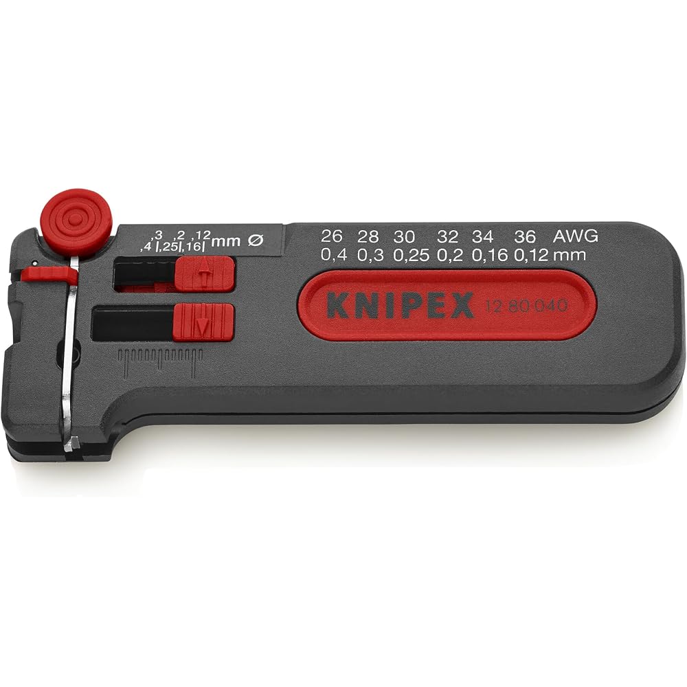 クニペックス KNIPEX 1280-040 ミニストリッパー (SB)