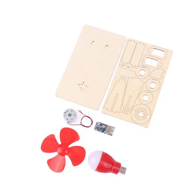 DIY Model veterného generátora Detská veda Hračka STEM Technológia Gadget Drevená súprava fyziky Vzdelávacia hračka Pre deti