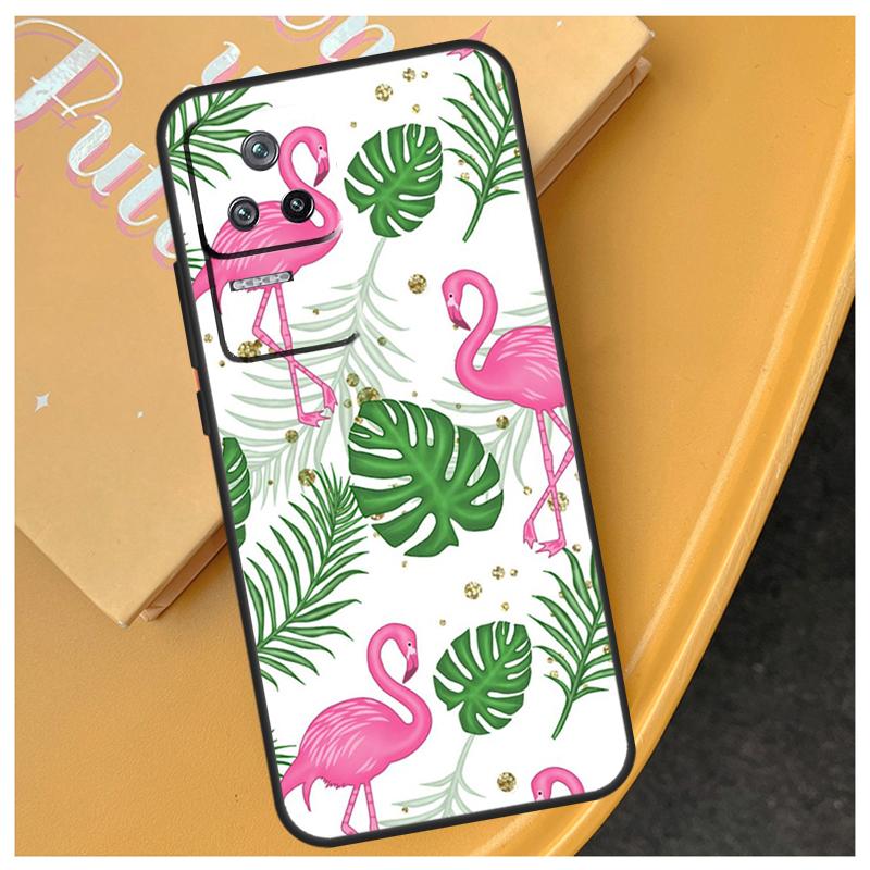 Flamingo Bird Funda For Xiaomi 17 Pro Max 15 14 Ultra 13T 14T 15T POCO X7 Pro X5 X6 F6 F5 F7 F8 Ultra Case