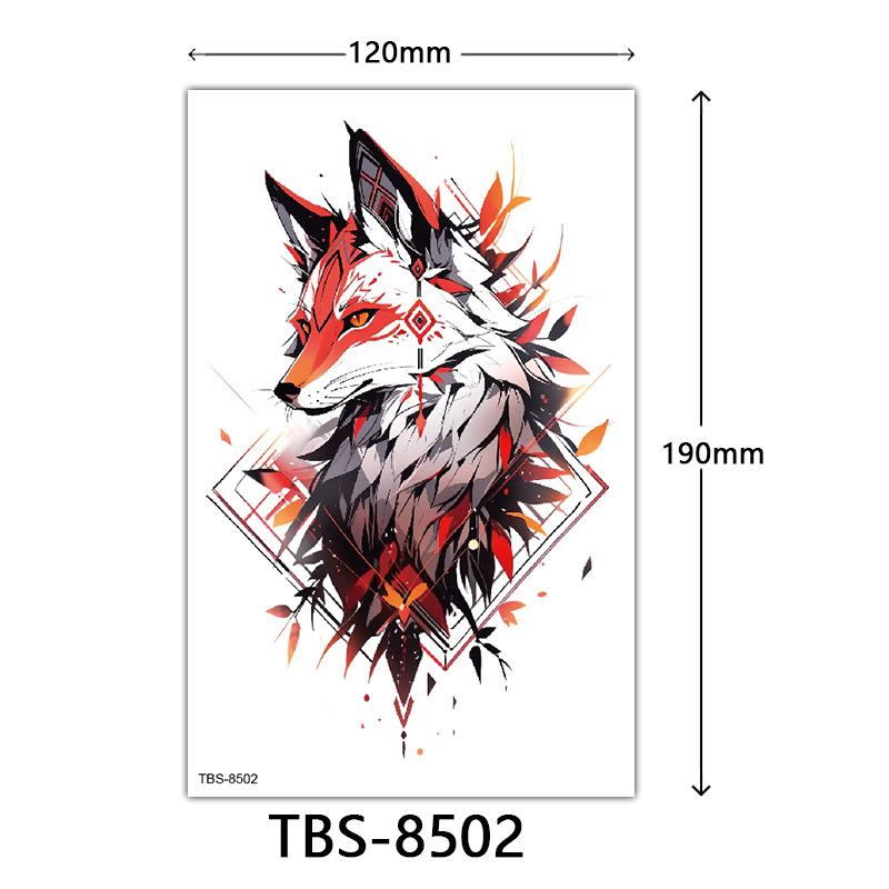 Waterproof Tattoo Sticker, Totem Character Animal Tattoo Sticker Tattoo