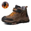 Boys' Winter Snow Boots Warm Fleece-Lined Anti-Slip Kids Boots Comfortable Warm School Children's Walking Cotton Shoes