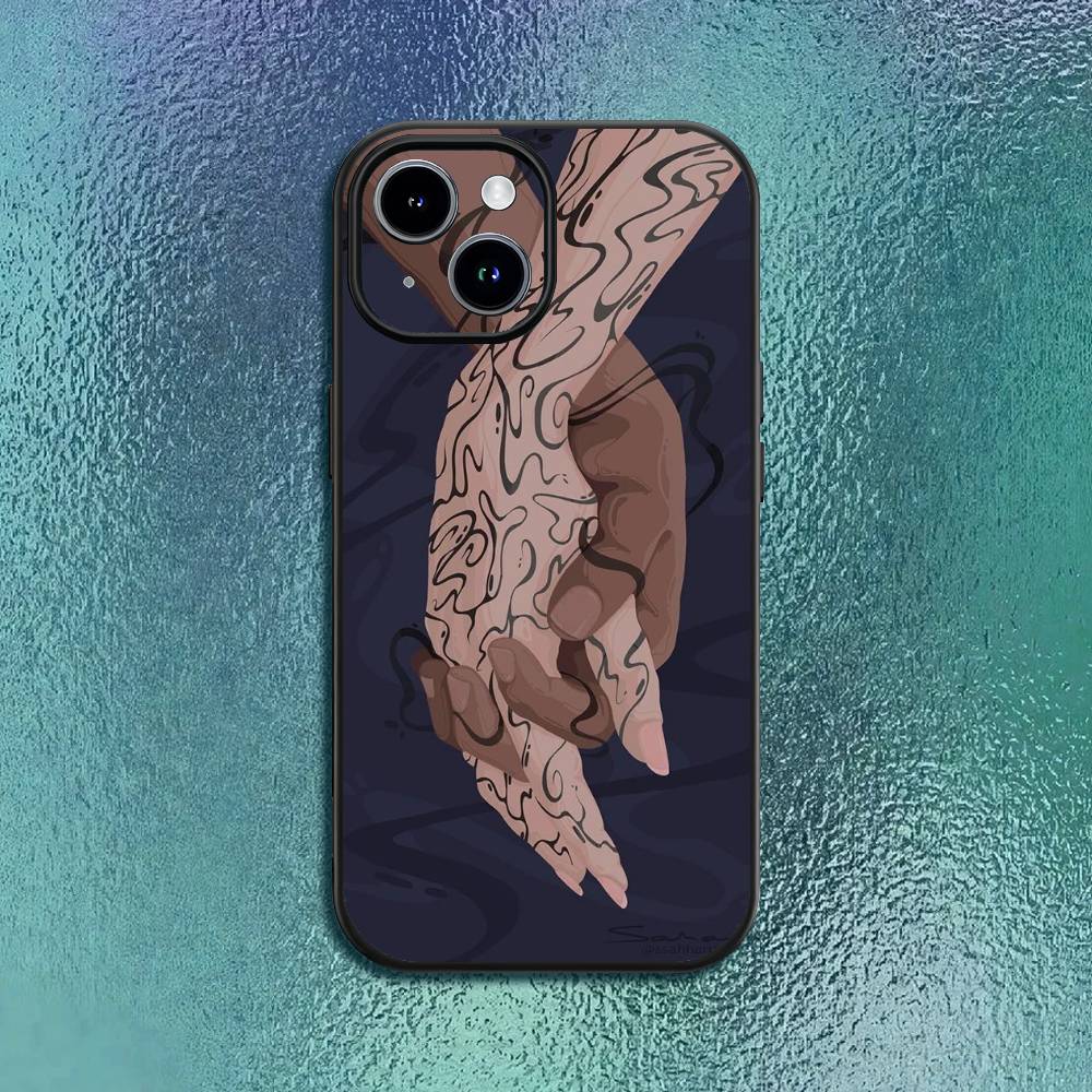 Acotar A Court of Mist and Fury Phone Case For iPhone12 13 14 15 16 17Pro Max Plus Classic black soft shell