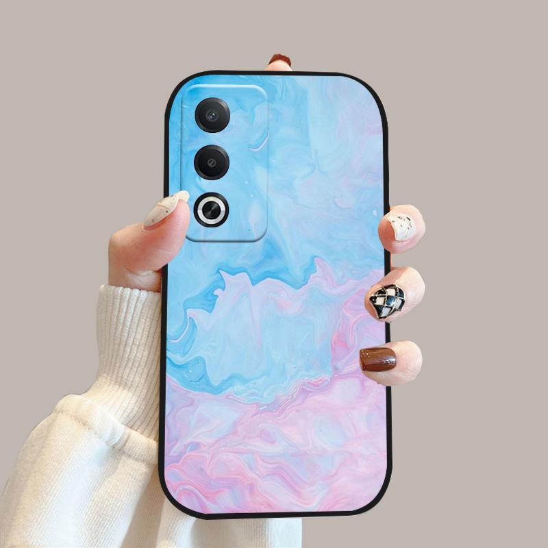 For Oppo A80 5G Case A3 Pro CPH2639 Shockproof Soft Silicone TPU Phone Cover For OPPO K12x A3x 5G Fashion Luxury Fundas Cases
