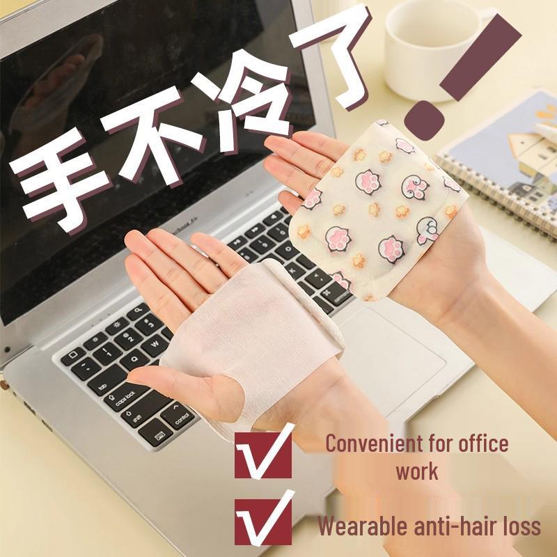 4 páry samonahřívacích nálepek na ohřívání rukou - Roztomilé a ideální pro žáky základních škol