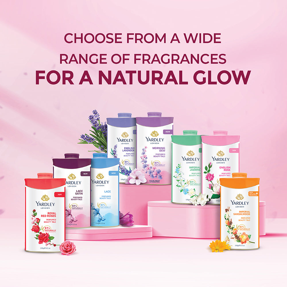 Yardley London Perfumed Deodorizing Talcum Powder