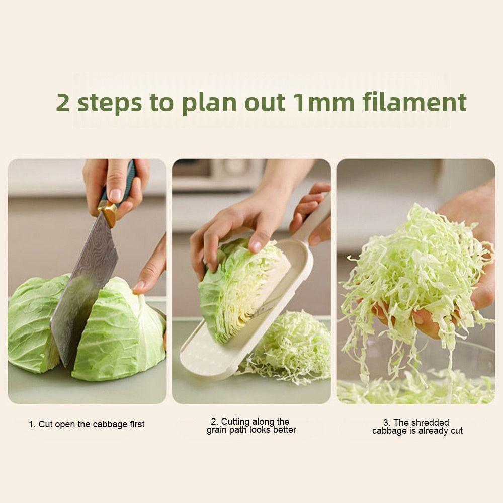 Smooth Cabbage Grater Effortless Vegetable Slicer Cutter Kitchen Cutting Tools  Kitchen Gadget