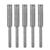 5Pcs 4/4.8/5.5mm Durable Wear-Resistant Exquisite Craftsmanship Burr Grinding Stone Files Emery Abrasive Chainsaw Burr Sharpeners Stones for Metal