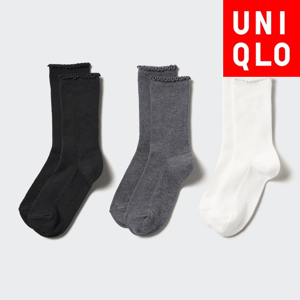 

Носки Uniqlo для девочек 3p Mellow 09 BLACK/KIDS 18cm