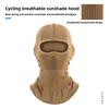 All Seasons Knitted Unisex Outdoor Sports Face Neck Balaclavas Sun Protection Motorcycle Neck Scarf Thin Breathable Ski Mask