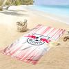 Asciugamano da Spiaggia con Stampa Logo RB Leipzig, Asciugamano Grande Morbido Asciugatura Rapida per Spiaggia Campeggio Nuoto