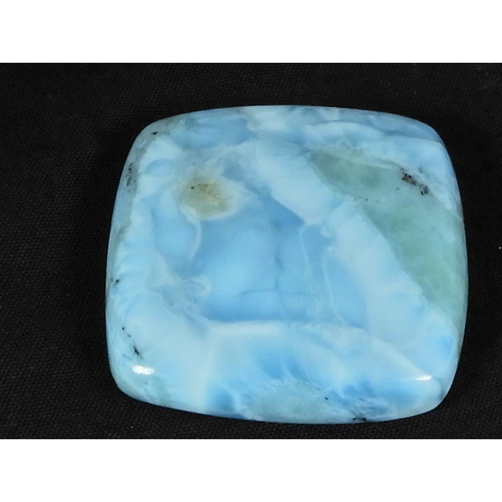 31X31X07MM Natural Blue Larimar Octagon Shape Cabochon Loose Gemstone 73Cts. LR-42
