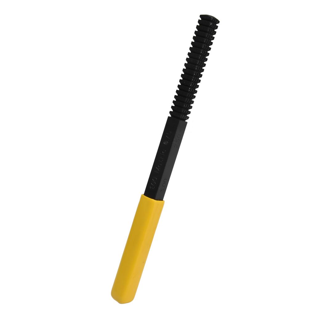 Thread File Screw Thread Restoring Tool Repair Accessory with Detachable Handle for Home Decoration