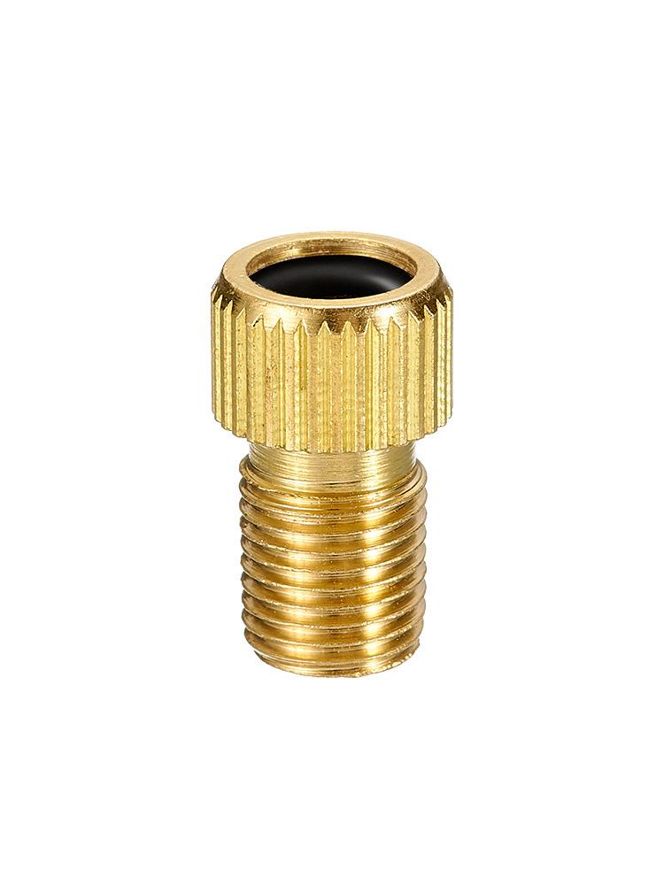 Aluminiowy stop Kapsel przeciwpyłowy na wentyl rowerowy i adapter konwertujący Presta na Schrader