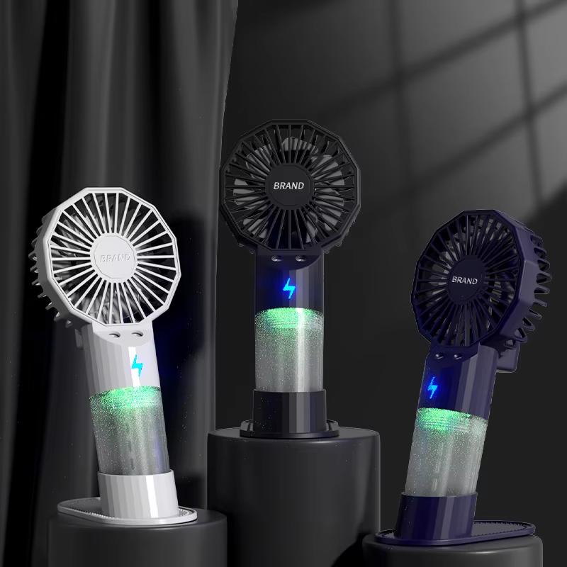 Xiaomi Dual Spray Handheld Mini Fan 1200mAh USB Rechargeable Portable Small Fan for Indoor Outdoor Travel Camping Office Home