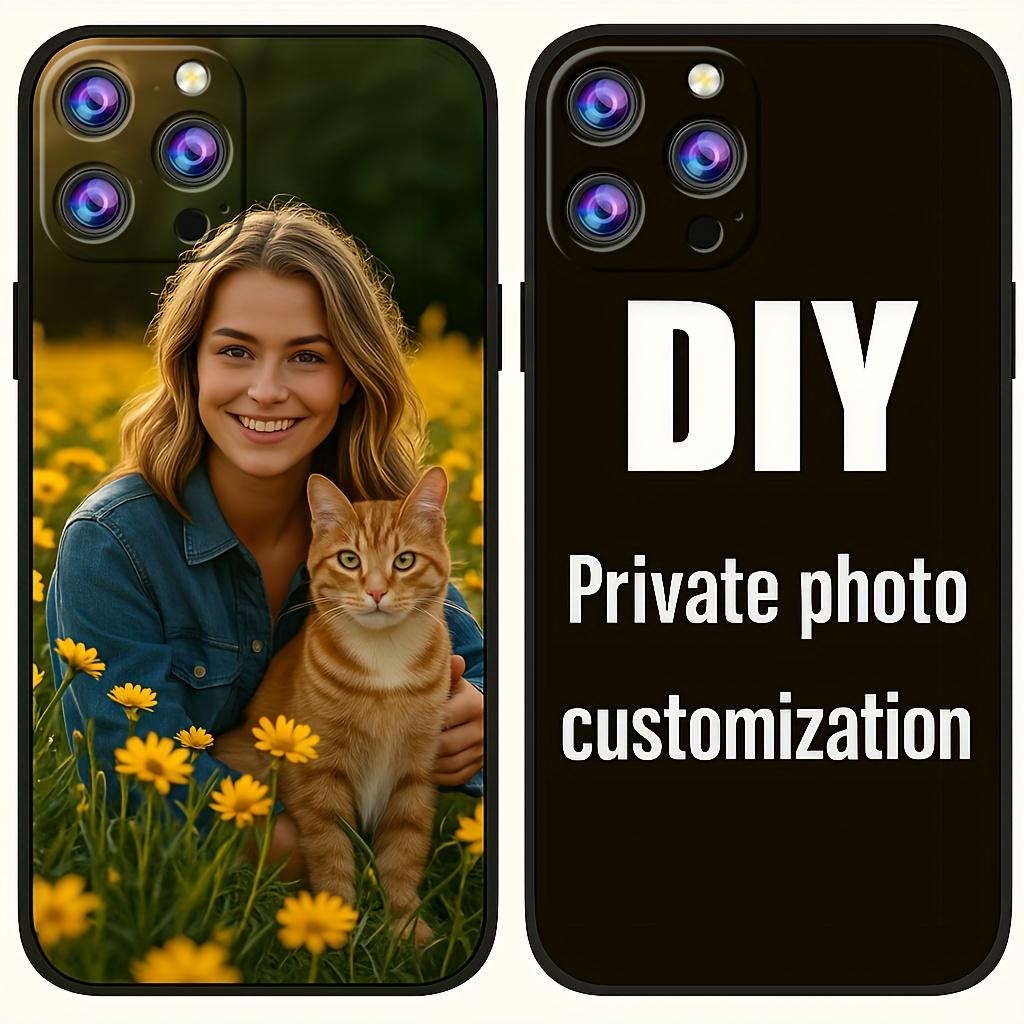 Customized Black Case For iPhone 17 Pro Max SE 2020 2022 X XS XR Air 16e 16 15 14 11 12 Mini 13 7 8 Plus TPU Cover