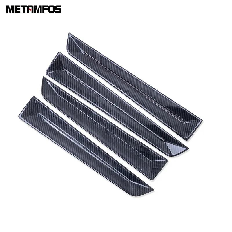 For Honda Civic 11th Gen    2024 2025 Carbon Fiber Interior Door Handle Bowl Panel Cover Trim Sticker Accessories
