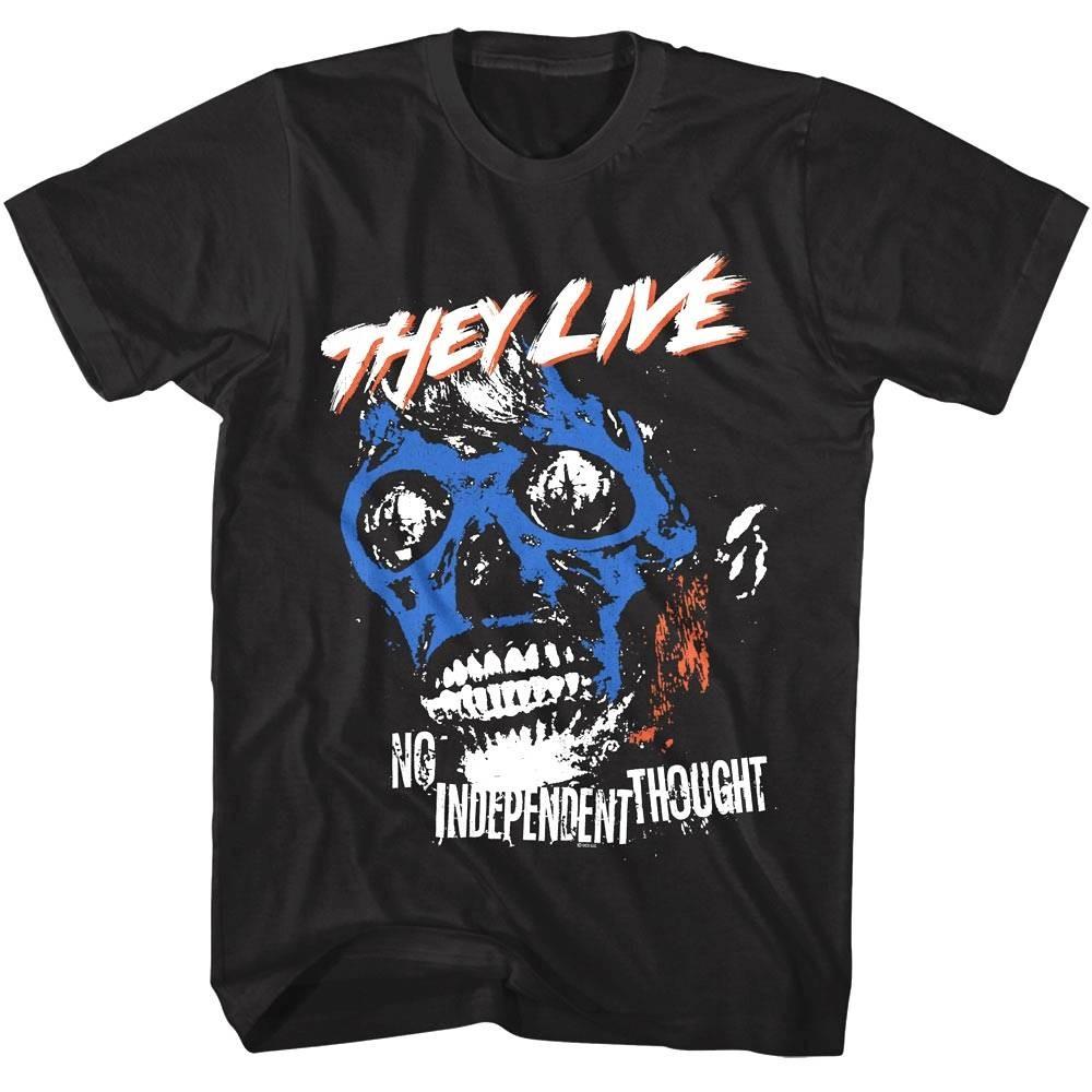 They Live No Independent Thought Men T Shirt M