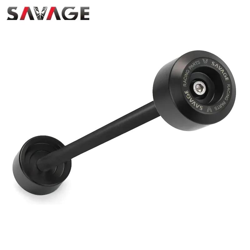 For DUCATI Monster 821 797 DesertX Multistrada 950 1200 1260 Panigale 899 959 Motorcycle Axle Fork Crash Slider Wheel Protector