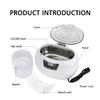 35W Charminer 600ML Professional Jewelry Cleaner Washer Machine for Cleaning Eyeglasses New