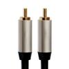 Koaxial-Digital-Audiokabel RCA Stecker auf Stecker SPDIF Stereo-Audiokabel für Heimkino HDTV Verstärker Lautsprecher Soundbar