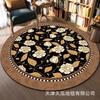 Circular Carpet Bedroom Living Room Carpet Coffee Table Carpet Home Sofa Circular Mat Ethnic Style Carpet
