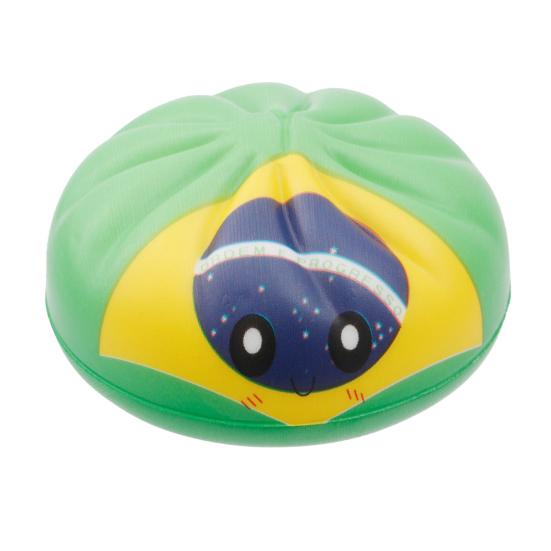 1/6Pcs Cartoon Dumpling Stress Relief Toy Anti-anxiety Flag Pattern Steamed Bun Squeeze Fidget Toy Hand Relaxation Decompression Gadget F