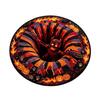Halloween Round, Decorative Circular Area for Living Room Bedroom Indoor Floor Decor