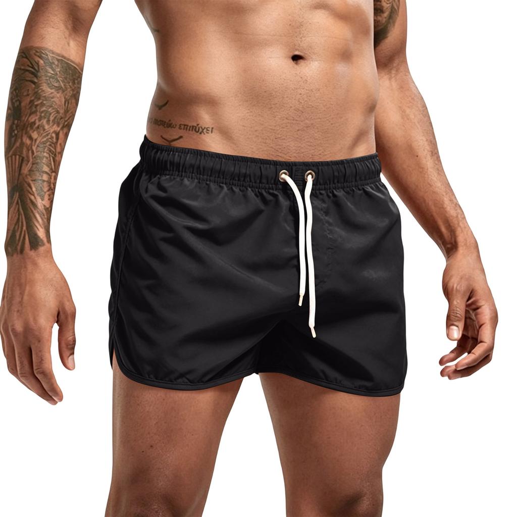 Men's Quick Dry Running Shorts 3 Inch Inseam Lightweight Breathable Athletic Training Shorts