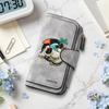 Summer Skull Pattern Long Wallet Forever Style Card Holder Casual Daily Purse
